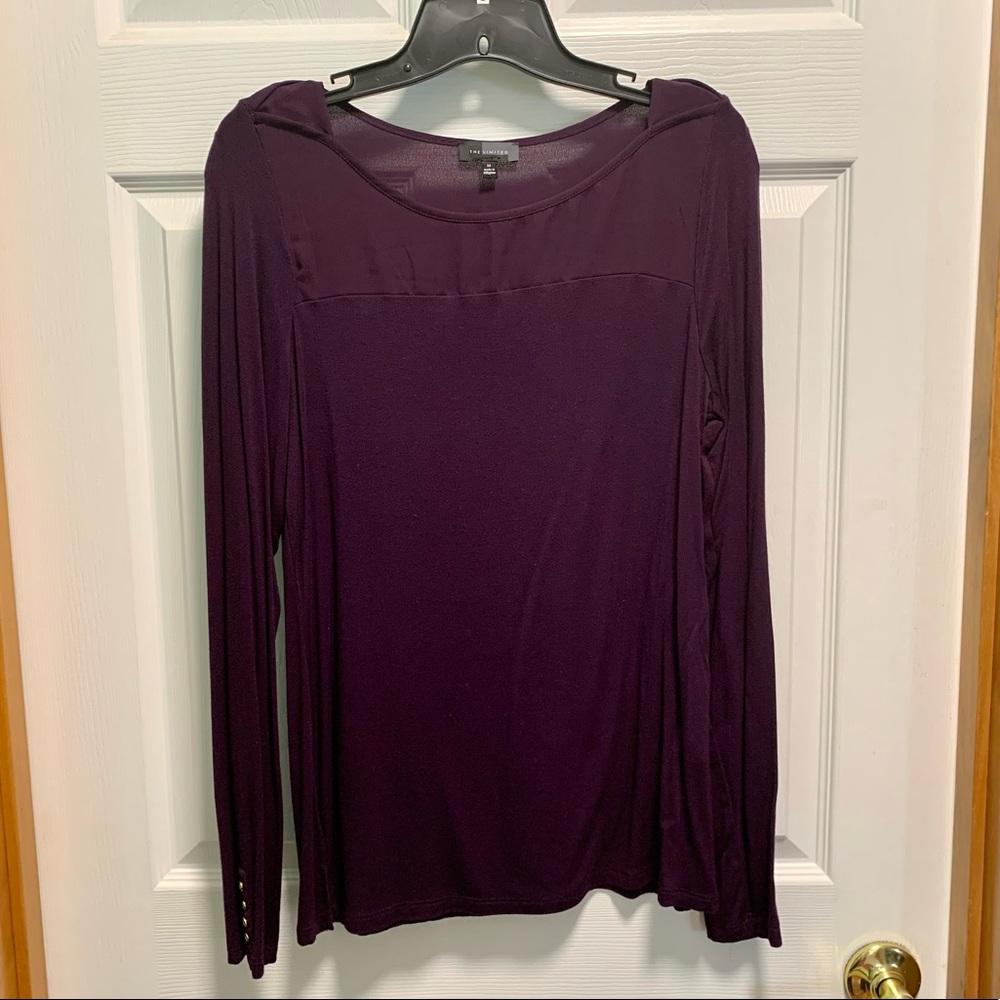 Mixed media shirt from the Limited